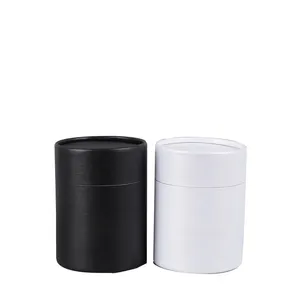 NewCustom Luxury Round Box Packaging Paper Cylinder Rigid Cardboard With Hat Round Tube Gift Flower Box