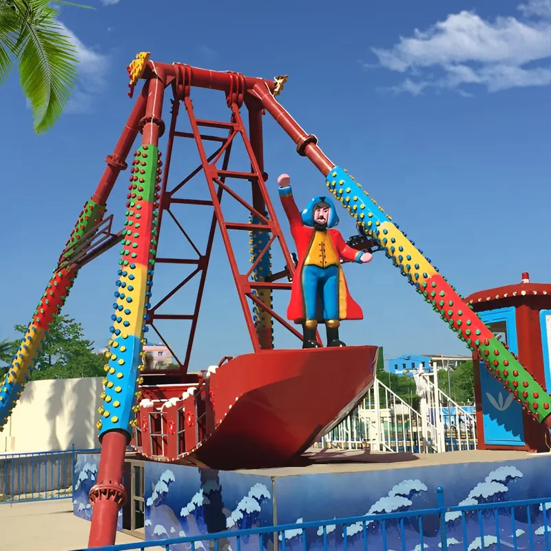 Factory Price Amusement Park Ride Theme Amusement Park Pirate Ship Rides Swing Pirate Ship