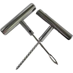 Kit de réparation de pneus de camping-car - 28 pièces Outils de réparation de crevaisons sans chambre à air avec poignée en T, patchs pour pneus pour les voyages longue distance - Product Image 4