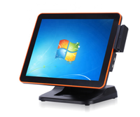 Etiqueta privada Máquina POS de 15 pulgadas Sistema POS de Windows Caja Registradora de pantalla táctil OEM todo en uno para bares