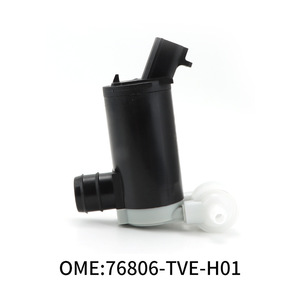 Moteur de lave-glace Honda 76806-T7J-H01 pour Vezel Fit XR-V, pompe de lavage de voiture électrique en ABS noir - Product Image 2