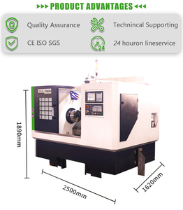 Factory Outlet New tự động ngang đơn trục chính CNC chuyển Trung tâm máy tiện tck6350 Chứng Khoán máy - Product Image 6