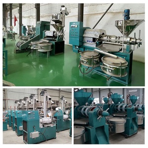 Presse à huile à vis à froid Chine Usine Presse à vis d'arachide, huile de colza, soja, sésame Presse automatique - Product Image 3