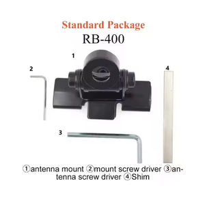 Nagoyas RB400 Black Sliver Mobile <b>Car</b> Radio Truck Hatchback Door Antenna Bracket Mount <b>Clip</b> - Product Image 3