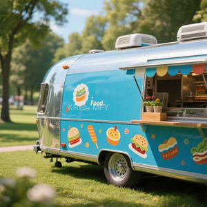 Remolque de Comida Personalizado 2025, Camioneta de Barbacoa, Totalmente Equipado para Catering en EE. UU. - Product Image 5