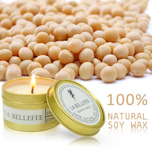 Petite Boîte à Bougies de Mariage en Cire de Soja en Métal Rose Lavande Abordable Bougies de Noël Parfum à l'Huile de Luxe Parfum en Aluminium Doré - Product Image 5