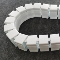 Plateau de rangement pour câbles de bureau blanc durable, réglable en hauteur, accessoires pour poste de travail debout, chemin de câbles en ABS pour protection de la colonne vertébrale