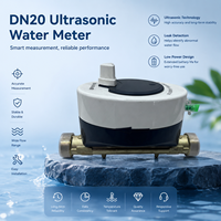 Compteur d'eau numérique à ultrasons DN20 4G Smart IoT R250, débitmètre résidentiel, lecture à distance sans fil, 3/4 pouce, IP68