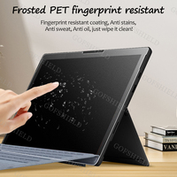 Protecteur d'écran mat pour Surface Pro 8/9/X, film d'écriture anti-reflet, texture papier, anti-empreintes digitales, résistant aux rayures