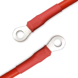 10AWG สายซิลิโคนอ่อนยืดหยุ่นสุดๆสายไฟฟ้าโซลาร์เซลล์พลังงานแสงอาทิตย์ลวดเชื่อมต่อขั้วแบตเตอรี่ตะกั่วกรด OT6-5 - Product Image 2