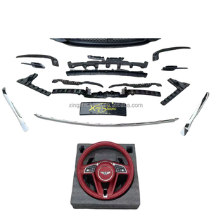 Pour Bentley Continental GT ancien et nouveau kit de modification de pare-chocs avant avec fibre de carbone pour obtenir un look frais - Product Image 3