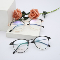 Montures de lunettes optiques en métal pur, les plus vendues, fournies directement par l'usine