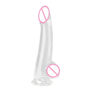 Лидер продаж, 5,7 дюймов, тонкий Желейный фаллоимитатор, секс-игрушка для женщин, искусственный член, Пенис с присоской, секс-инструменты для взрослых - Product Image 4