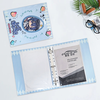 Carpeta de Documentos Impermeable de PVC con Diseño de Logotipo Personalizado, Carpeta de Archivos de Plástico A4 con 3 Anillas