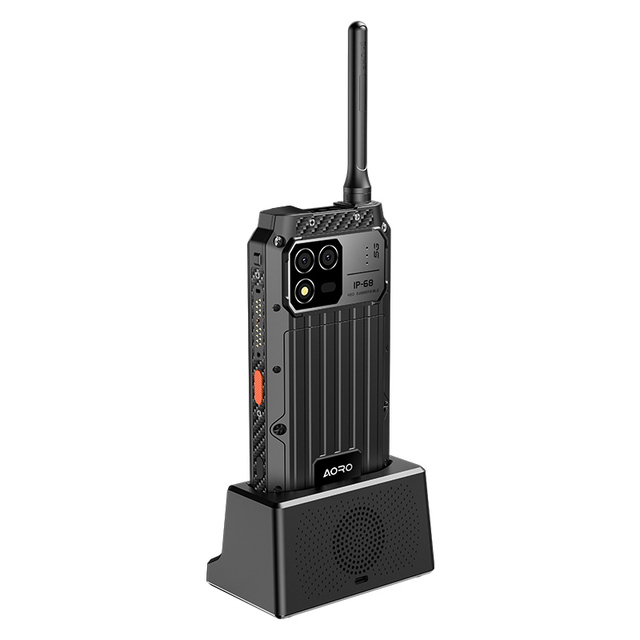 AORO M8 64MP Walkie Talkie Rugged Cell Phone 9600mAh Removable Battery Radio Communication Equipment Global Handheld Terminal