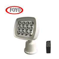 Foyo — projecteur LED 12V 24V, télécommande 12x5W, pour bateau, Yacht marin, projecteur