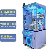 Machine à griffes d'arcade commerciale de qualité supérieure UL pour attraper les jouets en peluche, avec performances fiables