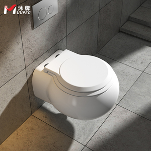 Nuovo Set WC in Ceramica a Due Pezzi da Parete 2025, Moderno ed Ecologico, con Cassetta e Tazza, per Hotel e Ospedali, Chiusura Lenta - Product Image 1