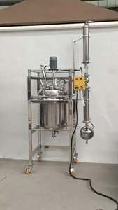 Réacteur de cristallisation en acier inoxydable double couche, chauffage électrique de laboratoire, distillation haute pression, agitateur - Product Image 4