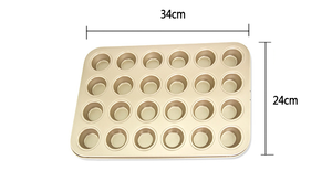 Moule à gâteau en silicone de qualité alimentaire sans BPA, fabrication chinoise, haute qualité, 24 cubes, moule de congélation certifié ISO9001 - Product Image 3