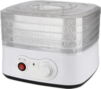 Huis 5-laags PS Bakjes Fruitdroogmachine MINI Voedseldroger 250W