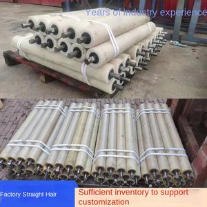 Rouleau de convoyeur tampon en nylon non alimenté en polyéthylène à haut poids moléculaire pour ceinture non métallique pour utilisation en usine de fabrication - Product Image 2