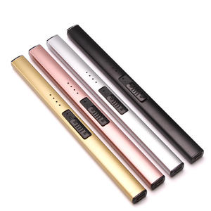 Encendedor de Arco Recargable por USB, Diseño Moderno de Acero Inoxidable, Resistente al Agua, sin Llama, Ecológico, para Velas, Barbacoa y Uso en Exteriores - Product Image 6
