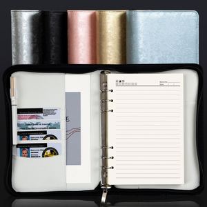 Portfolio Organizer 1.5" <b>Ring</b> <b>Binder</b> with Notepad Zippered Storage Pouch for Papers, Presentation Folder with Pockets for Card - Product Image 3
