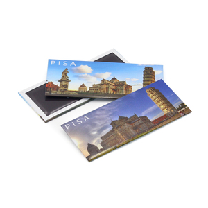 Metallo personalizzato <span class=keywords><strong>foto</strong></span> 3D magnete frigo, su misura banda stagnata magneti da frigorifero, Souvenir turistico Italia Pisa stagno frigo magnete frigo - Product Image 5