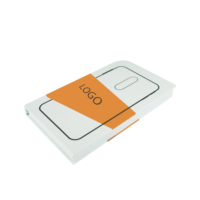 Boîte d'emballage de luxe recyclable pour étui de téléphone portable en gros pour téléphone portable avec logo personnalisé