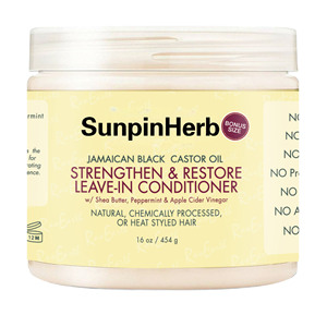 ครีมนวดผมชนิดไม่ต้องล้างออก Shea Deep Moisturizing Herbal สำหรับผมหยิก ช่วยฟื้นฟูและบำรุงเส้นผมด้วยน้ำมันละหุ่งดำจาเมกา - Product Image 1