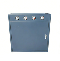 Système de filtration pour toute la maison de haute qualité avec boîtier de filtres à cartouche 4 étapes 4,5x20'' et manomètre, purificateur grand format