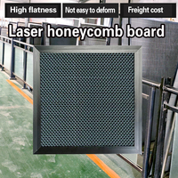 Panneaux alvéolaires en aluminium personnalisés Graveur laser CO2 Machine de découpe 1064nm Lit laser alvéolé Pièces de rechange incluses