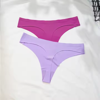 Vente en gros OEM Usine Culottes string transparentes pour femmes, sous-vêtements taille basse, tanga, culottes bikini pour femmes