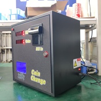Machine de change de devises TOTEM personnalisée la plus vendue et les mieux notée, garantie 1 an, trémie à 4000 jetons pour les centres de transit et les commerces