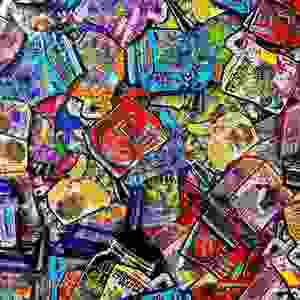Child Proof Mylar Bag 3.5g Capacity Smell Proof Design Irregular Shape Packaging for Chewing Gum Products - Product Image 3