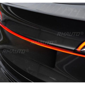 Pour Tesla Model 3 Model Y 2019-2023 : Ensemble de feux arrière LED traversants, feux de position latéraux larges - Product Image 3