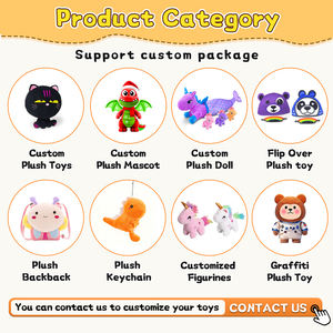 En gros, Jouet en peluche multifonctionnel et souple, dinosaure de <span class=keywords><strong>dessin</strong></span> <span class=keywords><strong>animé</strong></span>, poupée à expressions variables - Product Image 3