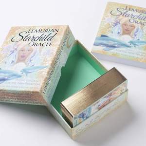 Cartas del Tarot del Oráculo Lemurian Starchild, Mazo de 88 Cartas, Guía Divina, Fantasía Espiritual, Caja de Cartón, Impresión a Todo Color - Product Image 1