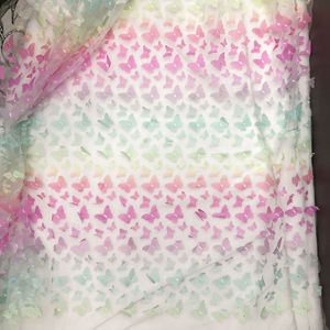 Tessuto a rete in pizzo con ricamo sfumato Laser 3D tessuto in pizzo <span class=keywords><strong>ricamato</strong></span> in <span class=keywords><strong>Tulle</strong></span> 3D 100% poliestere <span class=keywords><strong>per</strong></span> abito - Product Image 6