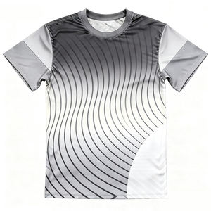 เสื้อวิ่งแขนสั้นน้ำหนักเบา ระบายอากาศได้ดี แห้งเร็ว ซับเหงื่อ  สำหรับกิจกรรมกลางแจ้ง  รับสกรีนโลโก้หลากสีตามสั่ง ยอดนิยม - Product Image 3