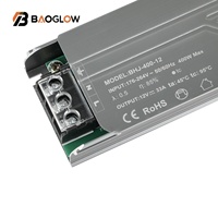 Fuente de Alimentación con Control de Interruptor para Tiras LED de 176V-264V 12/24V, Transformador de Pantalla, 24V para Luces LED, 200W, con Dimmer, Precio de Fábrica