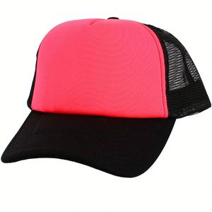 <b>Vintage</b> Style Trucker <b>Cap</b> with Custom Patch Logo Mesh Hat Adjustable Snapback Baseball <b>Cap</b> for Men Outdoor Wear Trucker Hats - Product Image 1