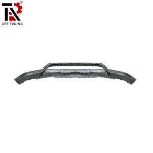 Lèvre avant en fibre de carbone sèche pour Porsche Cayenne 2024 2025 style <span class=keywords><strong>GT</strong></span> / Spoiler en carbone sèche véritable / Kit aérodynamique à montage direct - Product Image 3