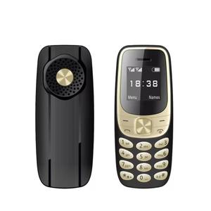 โทรศัพท์มือถือ BM35 Mini 2G GSM ไร้สาย รองรับสองซิม พร้อมฟังก์ชั่นเปลี่ยนเสียง นาฬิกา<span class=keywords><strong>ปลุก</strong></span> บันทึกสายโทรเข้าอัตโนมัติ  ดำชื่อเบล  โทรศัพท์มือถือ - Product Image 1