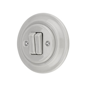 Interruptor <span class=keywords><strong>de</strong></span> botón bidireccional <span class=keywords><strong>de</strong></span> dos bandas <span class=keywords><strong>de</strong></span> fábrica <span class=keywords><strong>de</strong></span> China, interruptor <span class=keywords><strong>de</strong></span> hogar vintage <span class=keywords><strong>de</strong></span> cerámica para renovación <span class=keywords><strong>de</strong></span> casas antiguas - Product Image 3