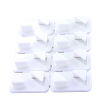 Probebi HS15 usage quotidien forme ronde mur adhésif crochet cintre crochet porte-manteau en plastique à usage quotidien