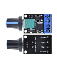 Contrôleur de vitesse de moteur à courant continu PWM 5V-16V commutateur de vitesse 10A fonction de commutation LED module de gradation et de contrôle de vitesse
