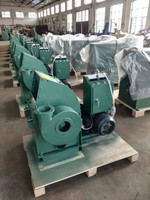 Broyeur à marteaux TOPS pour paille, maïs, coques de riz, sciure de bois, moteur 380V 11kW, capacité élevée 400-600kg/h