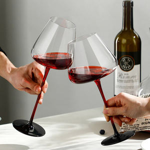 Luxe Mode Bourgogne <span class=keywords><strong>Bordeaux</strong></span> Grande Dégustation Tasse Fête Rouge Champagne Coupe Mariage Gobelet Verre À Vin - Product Image 2